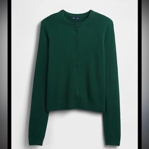 GAP CashSoft Green Cardigan